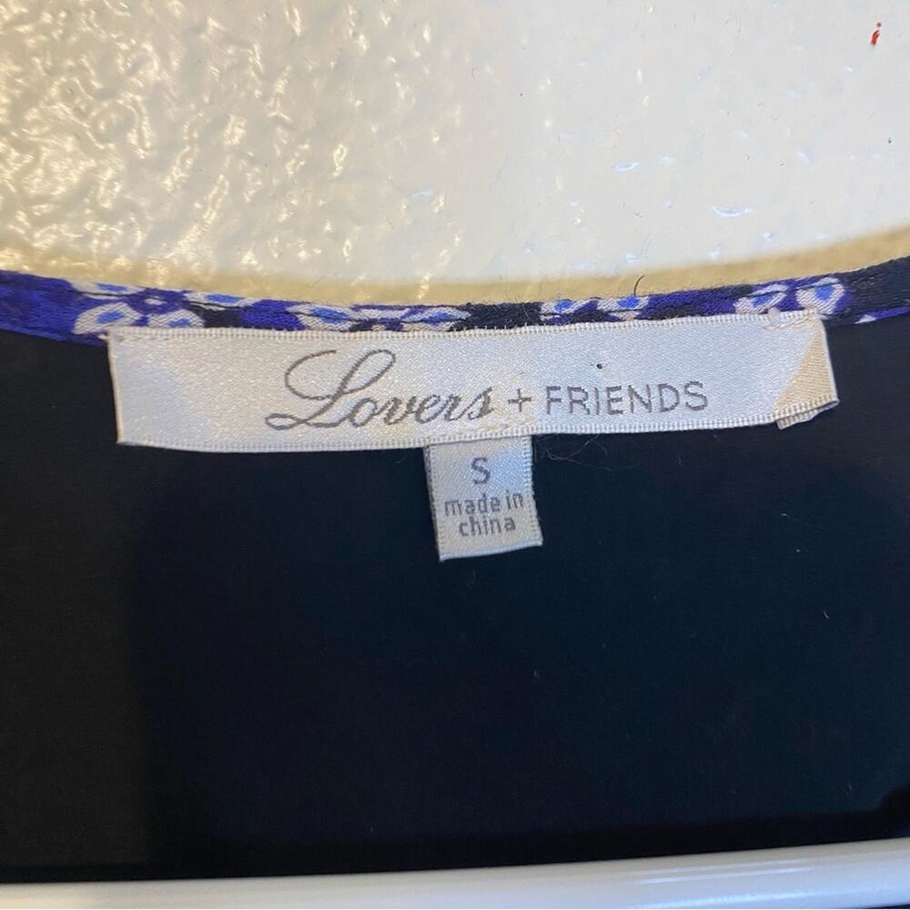 Lovers + Friends Isabelle Romper in Royal Scarf Size Small - Picture 7 of 9